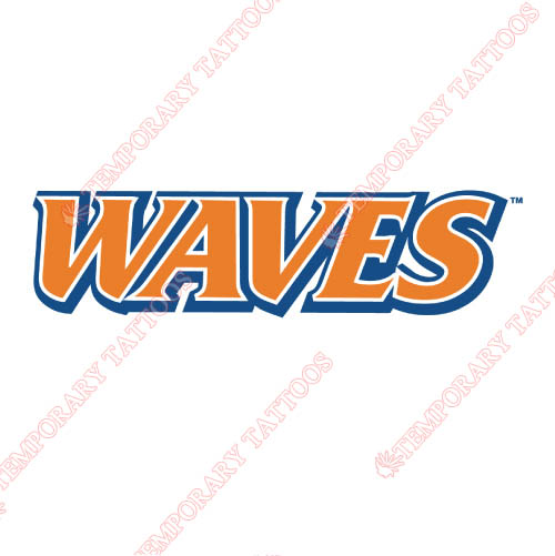 Pepperdine Waves Customize Temporary Tattoos Stickers NO.5881